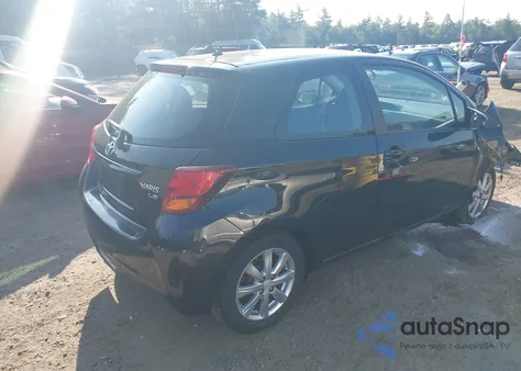 2015 Toyota Yaris Le z USA, uszkodzony, nr VIN VNKJTUD3XFA055511